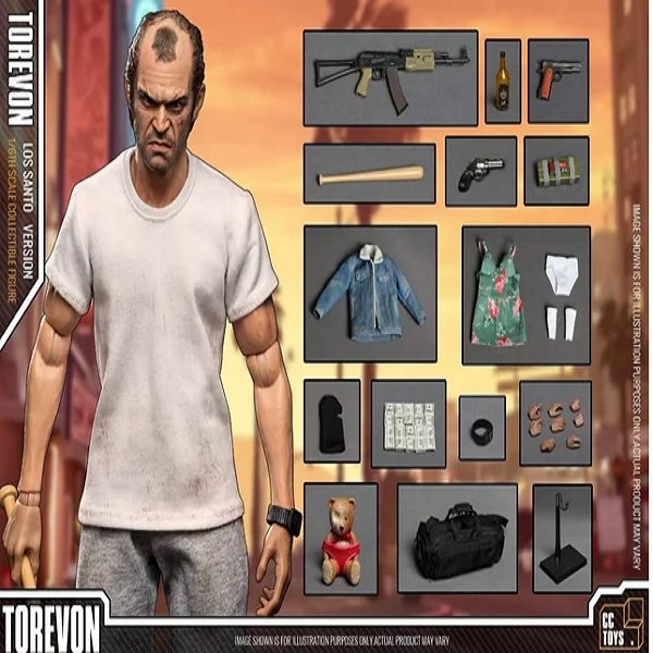 اکشن فیگور trevor  از بازی GTA