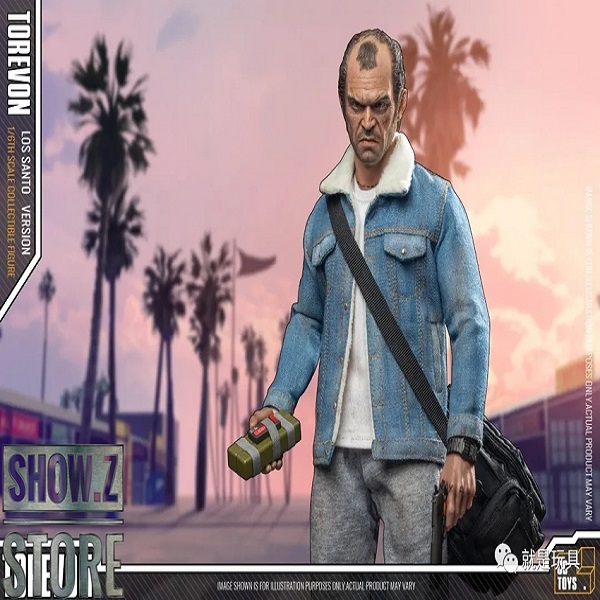 اکشن فیگور trevor  از بازی GTA