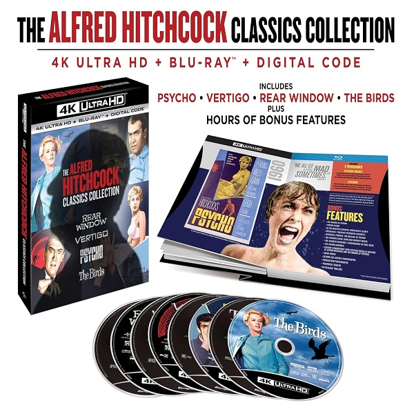 ALFRED HITCHCOCK CLASSIC COLLECTION 4K