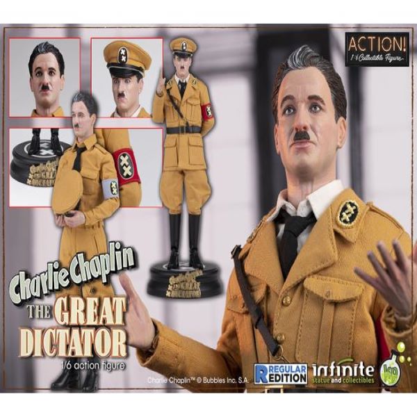 charlie chaplin infinite statue